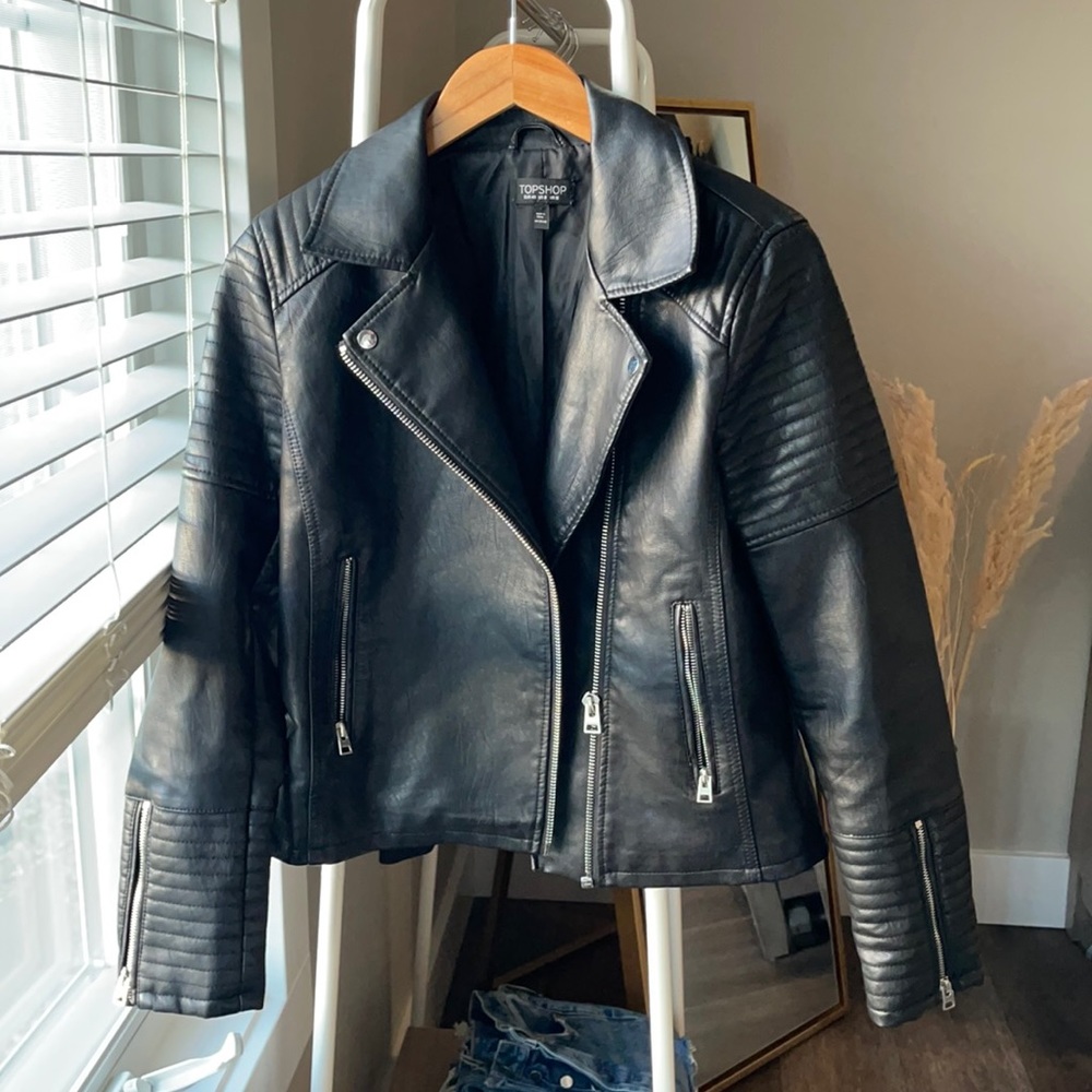 Leather jacket